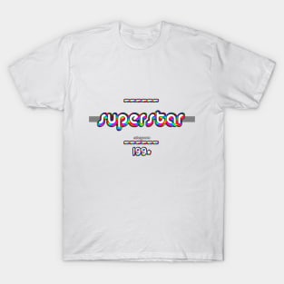 superstar 1990 ColorGroove Retro-Rainbow-Tube nostalgia (wf) T-Shirt